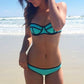 ⏳Beperkte tijd 50% korting💥Sexy Bikini Set met Kleurblokken voor Dames