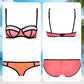 ⏳Beperkte tijd 50% korting💥Sexy Bikini Set met Kleurblokken voor Dames