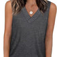 🏖️Hot Sale 50% korting💕Casual Dames Tanktop met V-Hals en Losse Pasvorm
