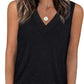 🏖️Hot Sale 50% korting💕Casual Dames Tanktop met V-Hals en Losse Pasvorm