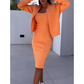 🔥2025 Hot Sale🔥Spaghettibandjes bodycon jurk en jasje set