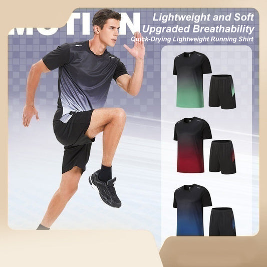 ⏳Beperkte tijd 50% korting💥 Heren Zomer Sneldrogend Sportpak