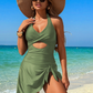 ⏳Beperkte tijd 50% korting! 🏖️👙Sexy strandbadpak met strikbandjes💃