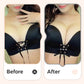 Naadloze push-up BH met afneembare bandjes
