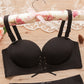 Naadloze push-up BH met afneembare bandjes
