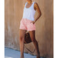 🌞🍃Denim shorts met hoge taille en trekkoord
