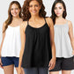 ⏳Beperkte Tijd 50% Korting Women's Fly Free Koeltanktop met Ingebouwde Bra