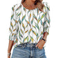 👚Dames casual top met ronde hals en print