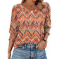 👚Dames casual top met ronde hals en print