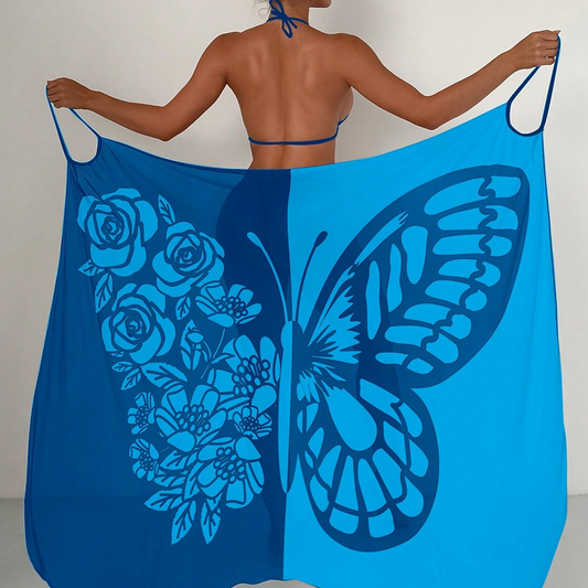 ⏳Tijdelijke aanbieding⏰Vlinder cover-up jurk / Strandjurk voor vrouwen