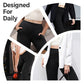 Dames Casual Eenvoudige Effen Kleur Hoge Taille Rekbare Yoga Broek