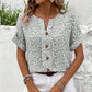 Dames Elegante Bloemenblouse