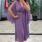 💞 Dames elegante jurk met een halslijn naar V