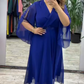 💞 Dames elegante jurk met een halslijn naar V