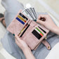 Women's Tri-Fold Multi-Card Slot Leather Wallet