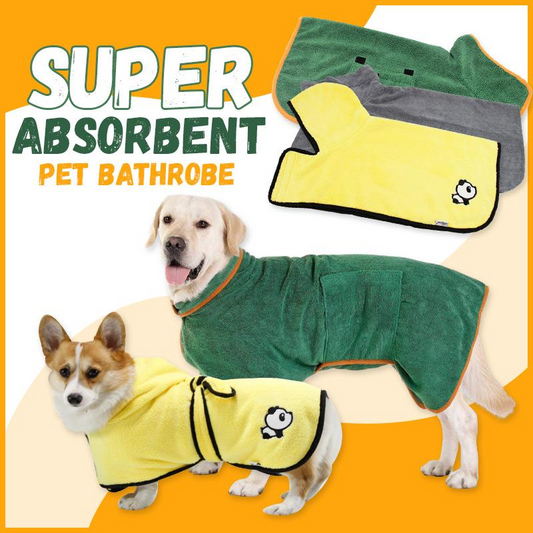Christmas Hot Sale& Super Absorbent Pet Bathrobe