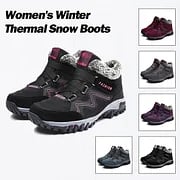 🔥HOT SALE -49% OFF🔥Women's Winter Thermal Villi Leather Platform Fashion High Top Boots