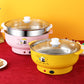 Multifunctional electric cooking pot with steamer